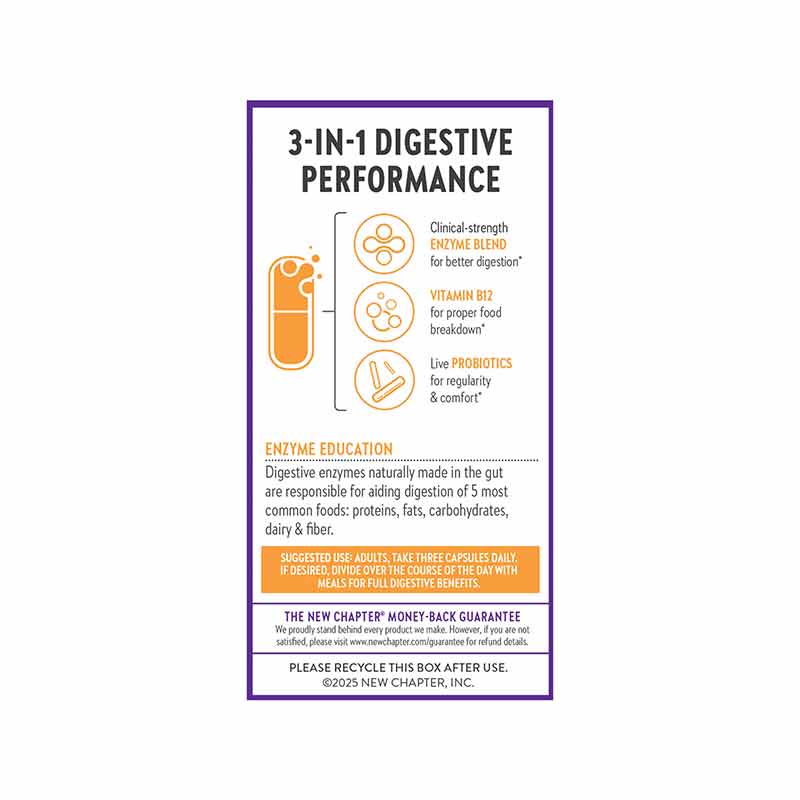 All Flora Probiotic Enzyme Complex, New Chapter